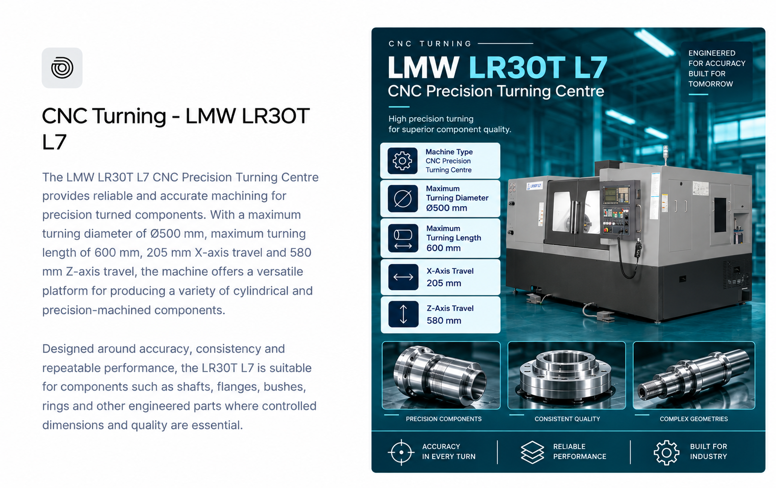 CNC Turning Centre Brochure